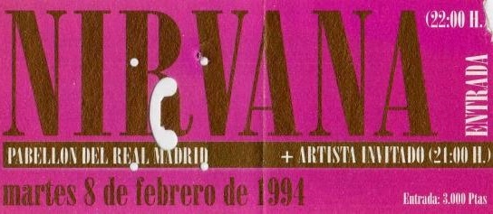 Nirvana en Madrid