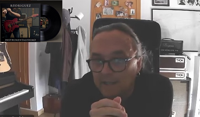 Entrevista en vídeo a Rodriguez sobre su nuevo disco «Instrumentalissimo»