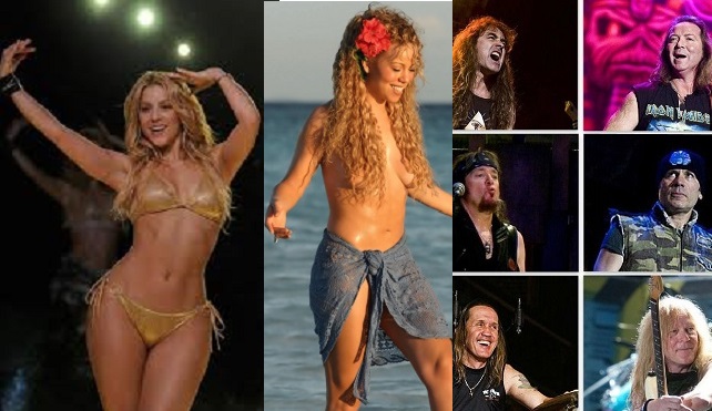 Shakira y Mariah Carey, por encima de Iron Maiden para entrar en el Salón de la fama del R&R
