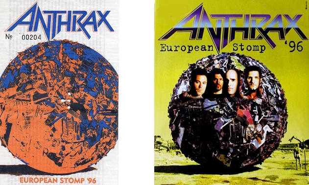 Anthrax en Madrid en 1996