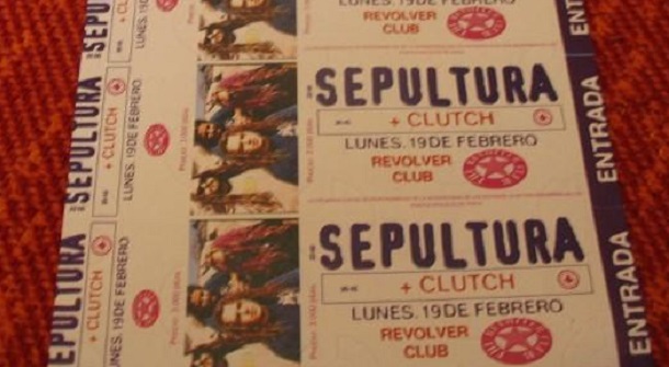 Sepultura en la sala Revólver de Madrid