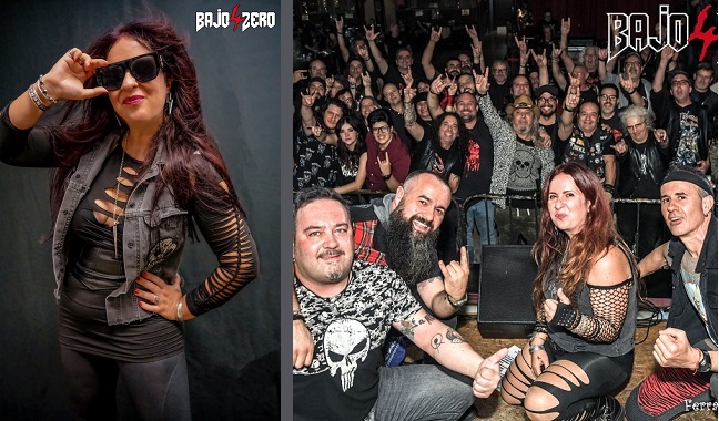 Entrevista en vídeo a Rebeca Montón, cantante de 4 Bajo Zero