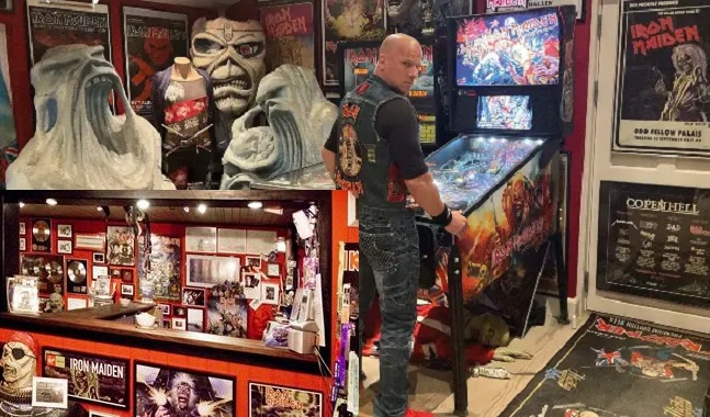 La mayor colección privada de Iron Maiden está en Dinamarca