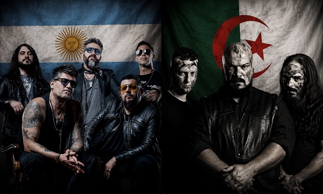 Argentina- Argelia: Lörihen y Lelahell en el Mundial del Rock