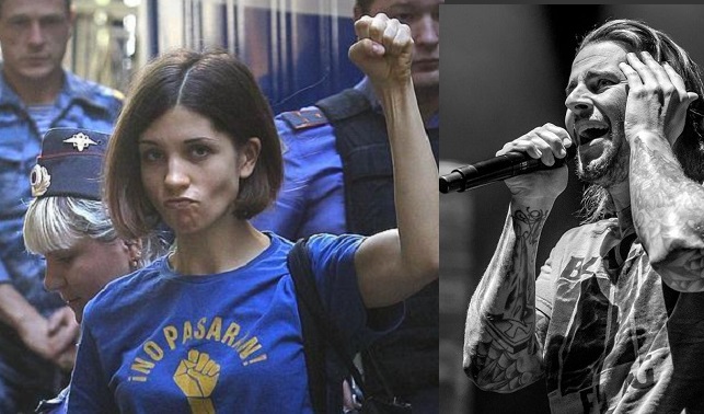 Avenged Sevenfold colabora con Pussy Riot