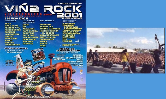 El festival Viña Rock de 2001