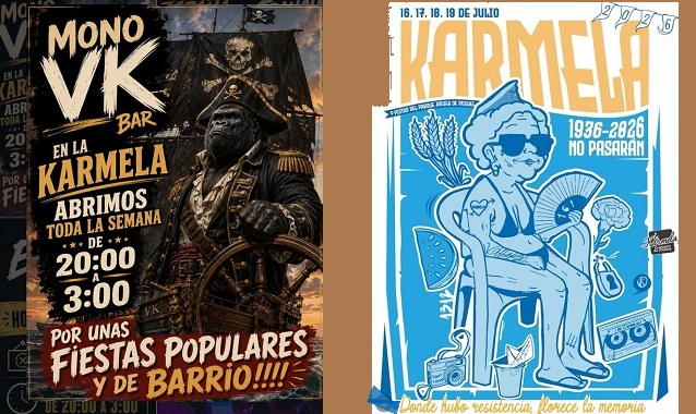 Vallecas celebra sus fiestas y ‘El Mono VK’ abre todos los días de esta semana