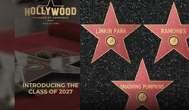 Ramones, Linkin Park y Smashing Pumpkins tendrán su ‘estrella de la fama’ en el «famoso» paseo de Hollywood