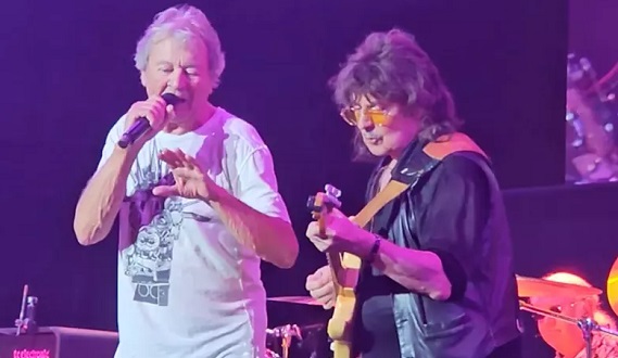 Ritchie Blackmore actuó con Deep Purple después de 33 años: los vídeos del reencuentro