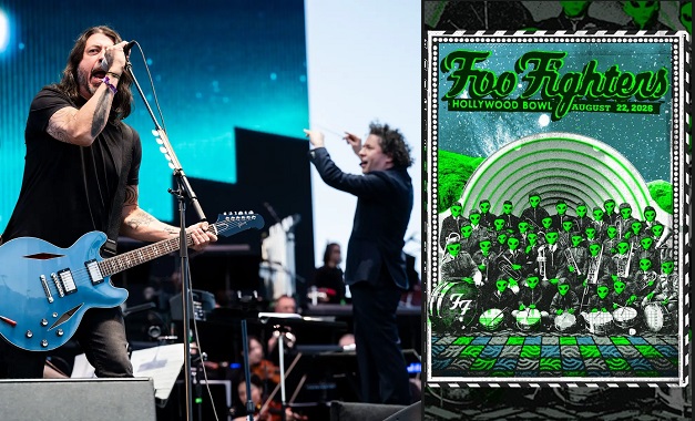Foo Fighters con el director Gustavo Dudamel y la Orquesta Filarmónica de Los Ángeles