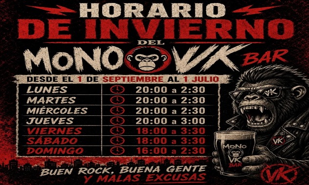 ‘El Mono VK’ abrirá todos los días de la semana desde el 1 de septiembre