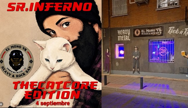 DJ Inferno en «El Mono VK» el 4 de septiembre + Compra tus entradas físicas de conciertos en el pub de Vallecas