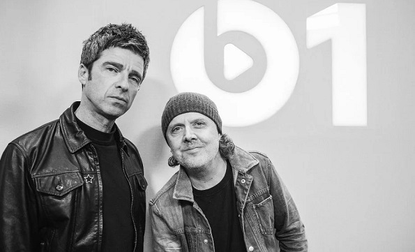 A Metallica le gustaba Oasis