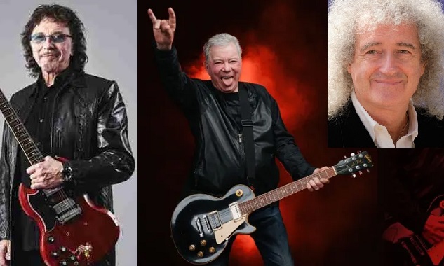 Brian May y Tony Iommi en el disco del actor William Shatner («Star trek») + El guitarrista de Black Sabbath dijo ‘no’ a un último disco con la formación original