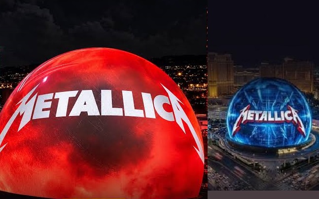 Impresionantes imágenes de la primera actuación de Metallica en el ‘Sphere’ de Las Vegas